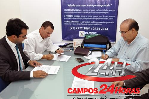 O Fundo de Desenvolvimento de Campos (Fundecam) fechou nesta quinta-feira (26), um acordo com a empresa Tecnovendas, de Belo Horizonte (MG), para o pagamento de uma dívida de R$ 7,7 milhões (Foto: Gerson Gomes)