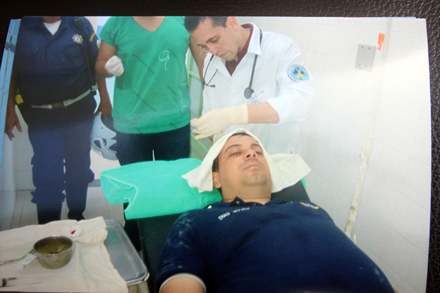Três homens são presos acusados de agredir GCMC na Praia do Farol - (7)