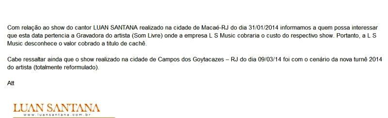 luan santana escritório