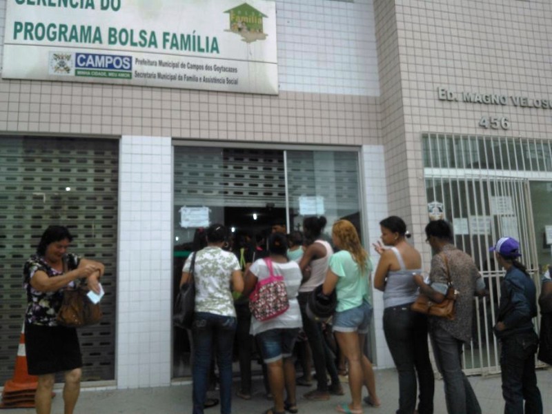 Bolsa família manifestação