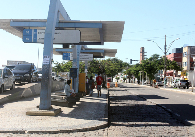 Greve dos funcionários  das empresas de ônibus em Campos- (11)