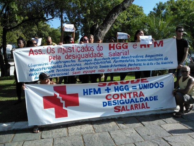 manifestação saúde