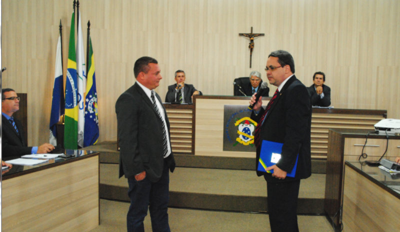 Marcelo Lessa homenagem na Câmara