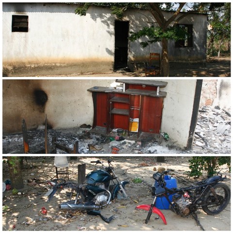 isabele casa suspeito incendiada