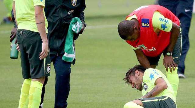 neymar susto