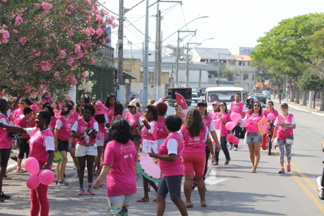 Caminhada da associação mulheres vitoriosas 1
