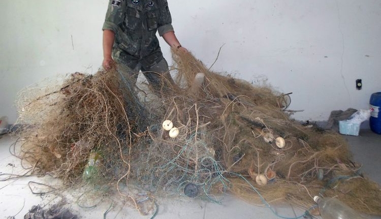 Grupamento ambiental material de pesca
