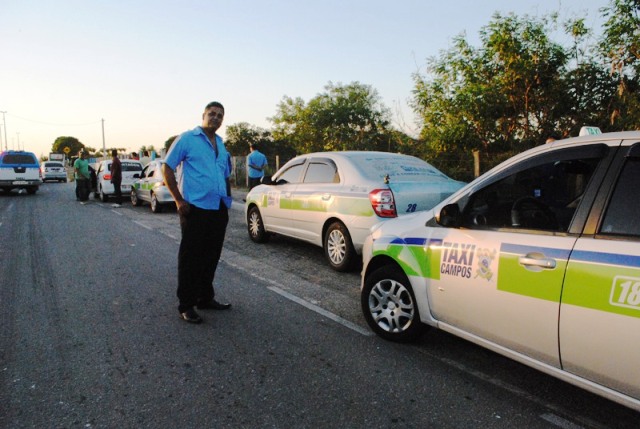 protesto taxi 0901 3