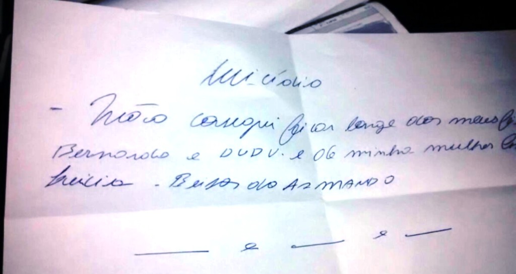 bilhete suicídio
