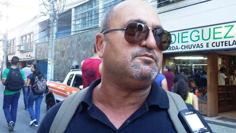 Joel Ramos, de 46 anos, almoxarife