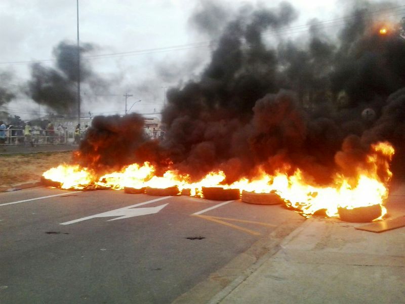 manifestação fogo