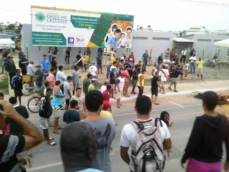 manifestação pessoas