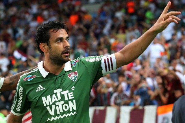 Fred anotou o primeiro gol do Fluminense