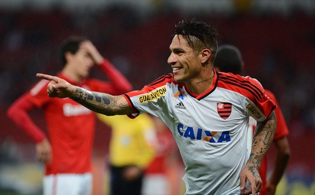 Guerrero correspondeu às expectativas da torcida do Flamengo
