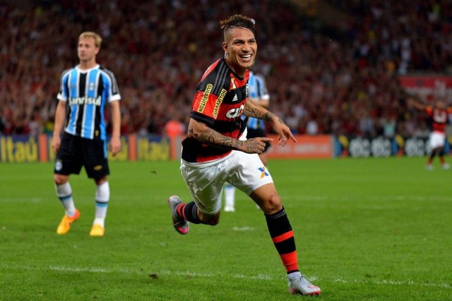 Guerrero fez sua estreia no Maracanã com a camisa do Fla