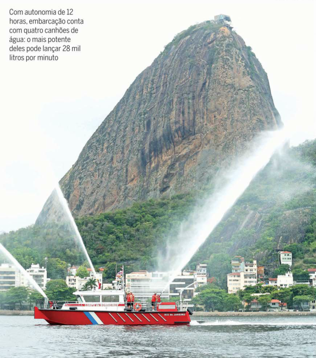 embarcação dos bombeiros