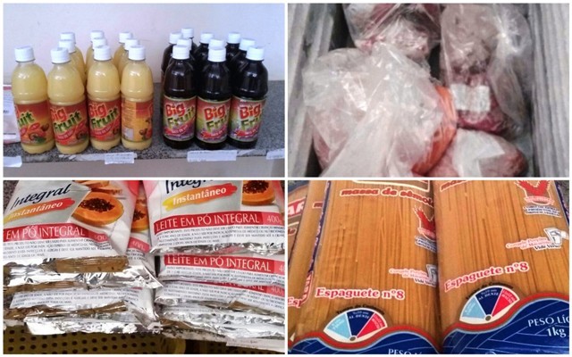 Imagens comprovam que havia alimentos na despensa da creche