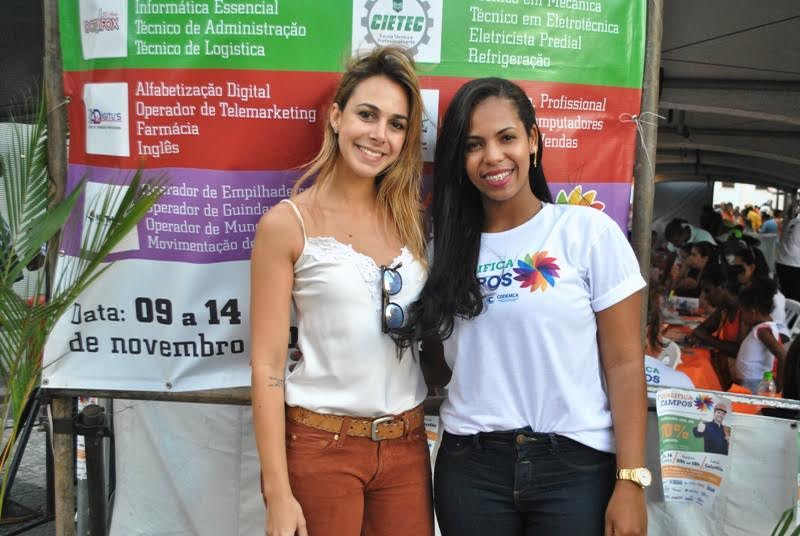 Larissa Raposo acompanha as inscrições do evento