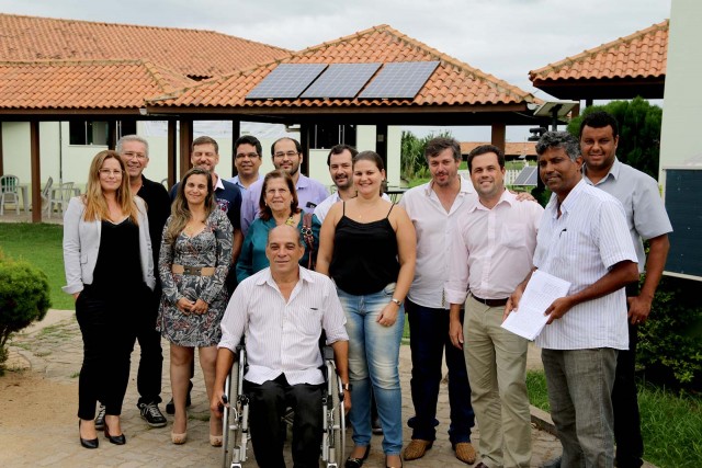 Gestores do IFF e empresas participantes