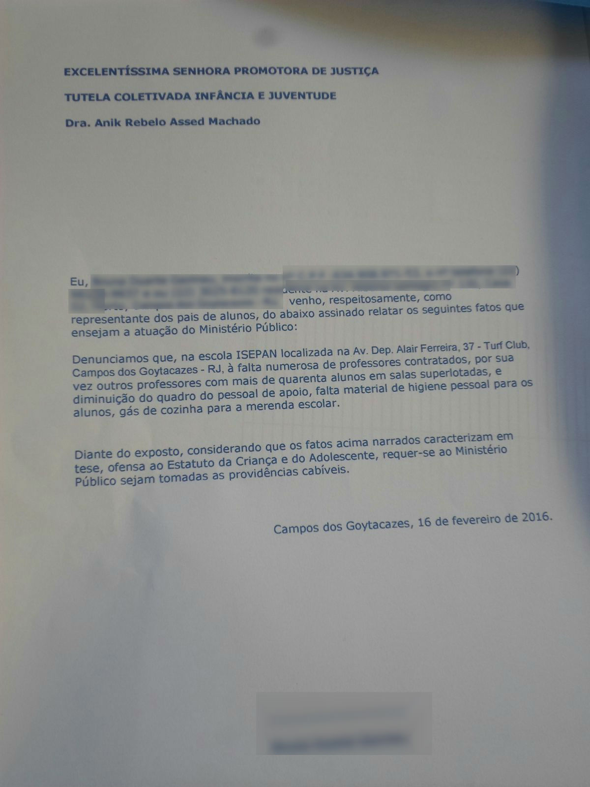 petição16