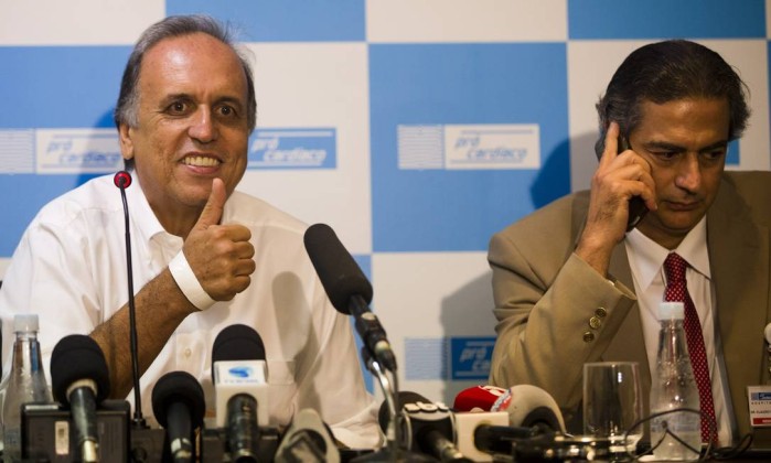 Pezão-Ag. O Globo