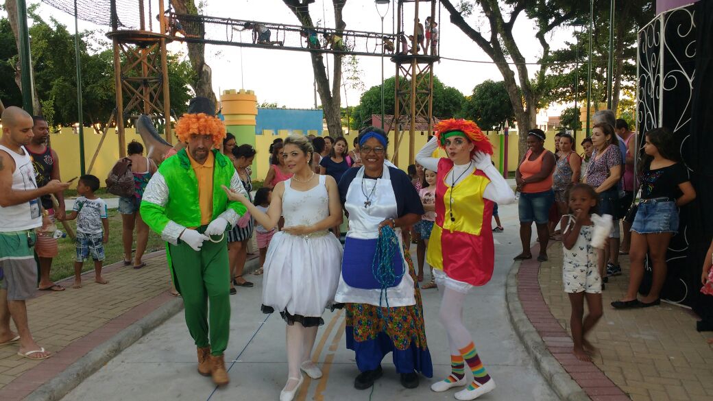 Cidade da Criança personagens sítio
