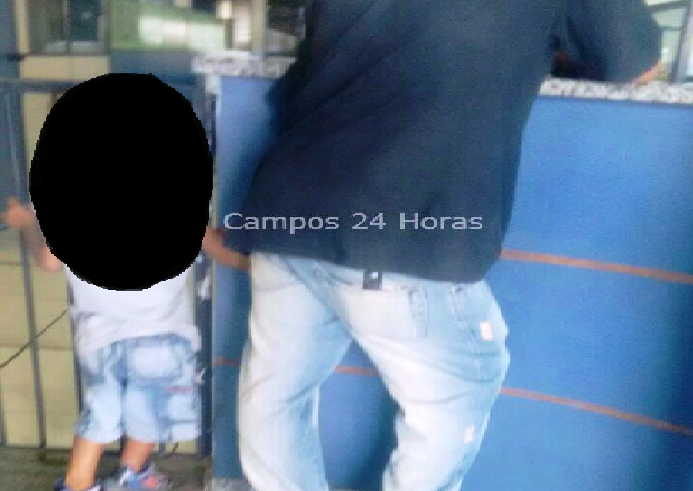 Na 146ª DP/Guarus, vítima de quatro anos acompanhada de seu pai