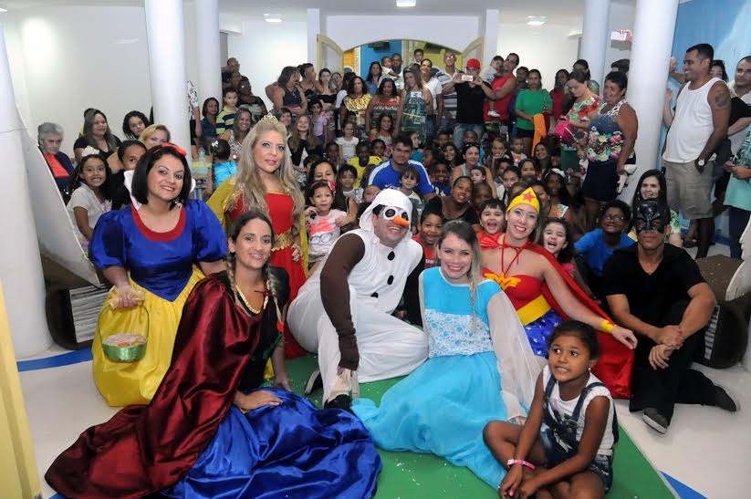 Super-heróis e princesas