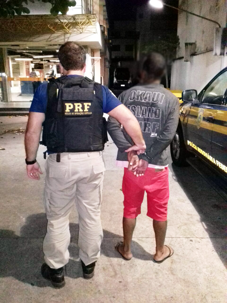SUSPEITO DE ESTUPRO DE VULNERÁVEL É PRESO PELA PRF NA BR-101 - 05_06_2016