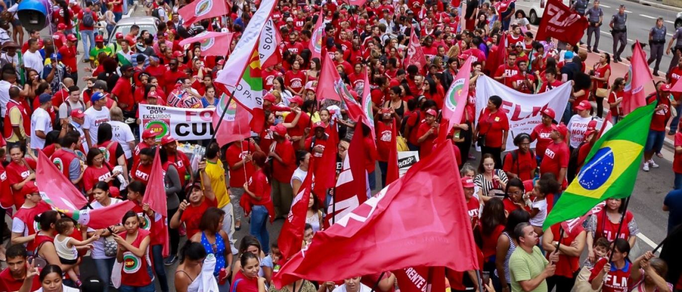 manifestação PT