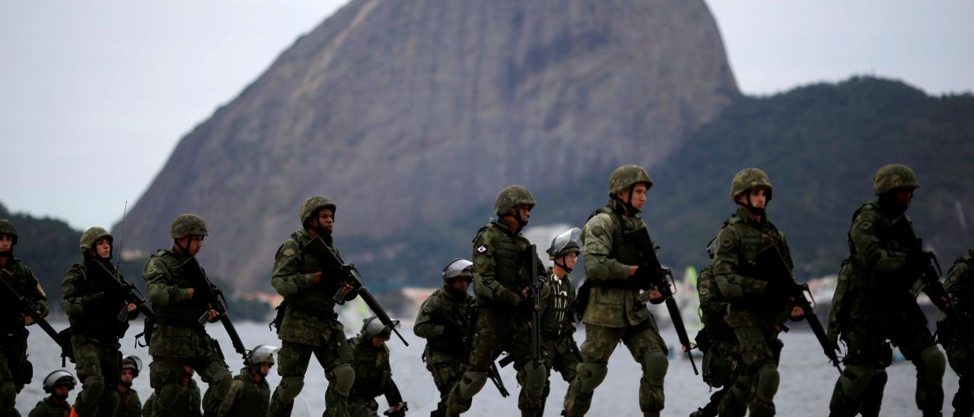 exército no Rio