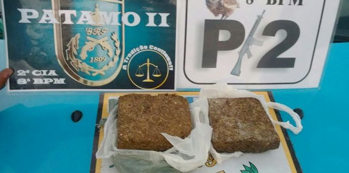 Um quilo de maconha e moto recuperada em Guarus