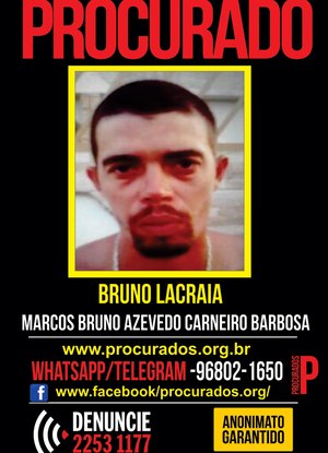 portal dos procurados Bruno Lacraia