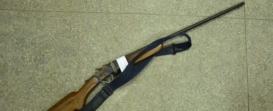 Funcionário de loja encontra arma em lixeira