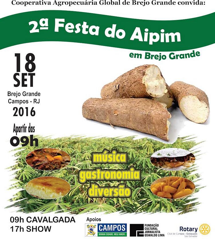 festa do aipim