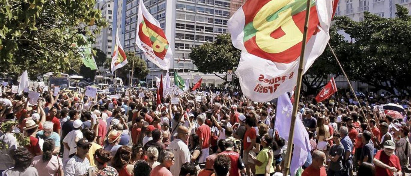 manifestação contra Temer