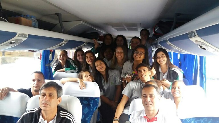 Delegação do IFFluminense a caminho de Brasília