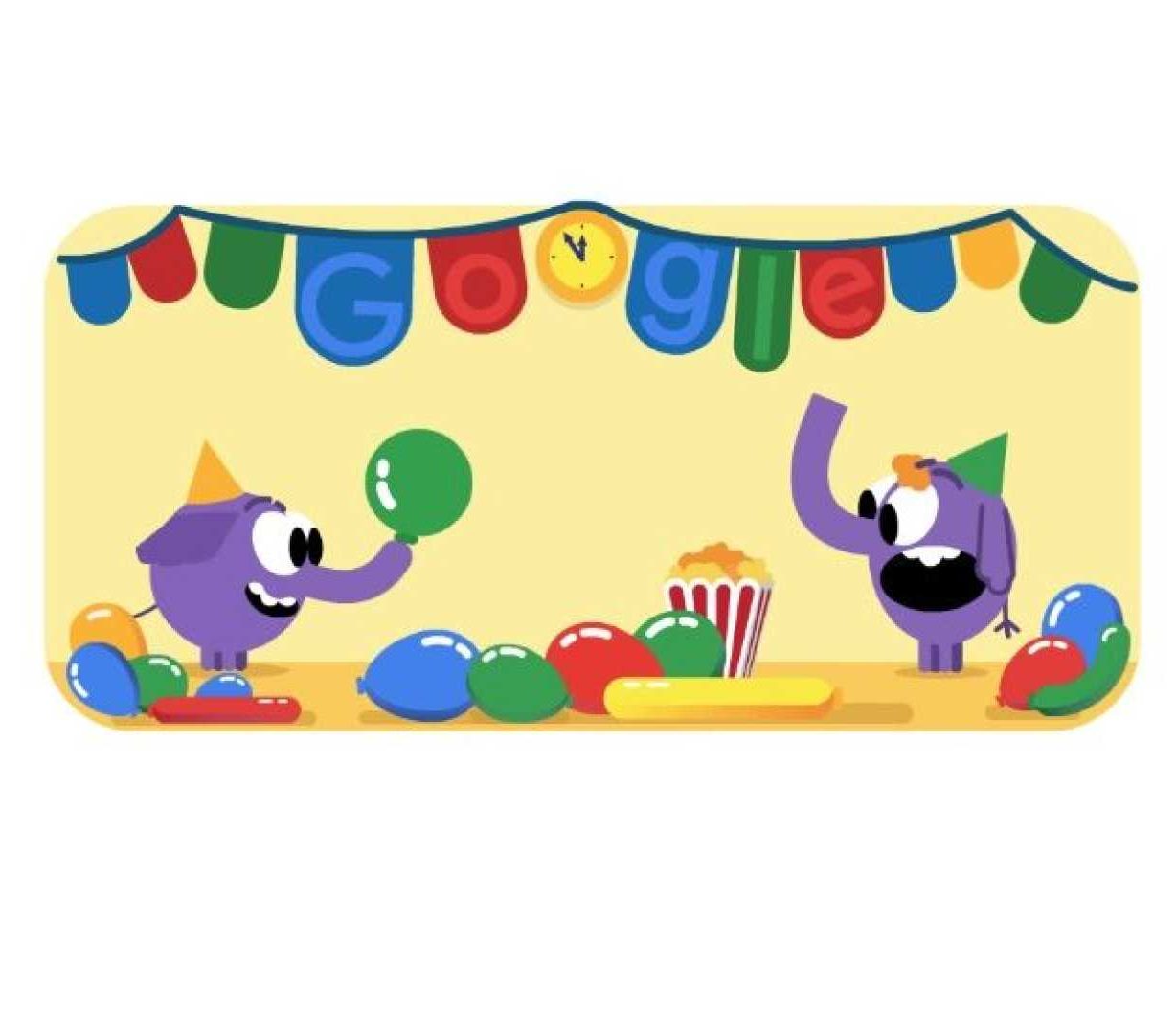 Google está pronto para celebrar o Ano Novo