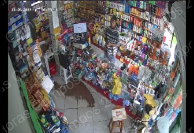 Acusado de roubar drogaria é preso pela PM; VÍDEO