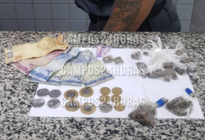 Homem é preso com drogas na bermuda no Parque São Silvestre