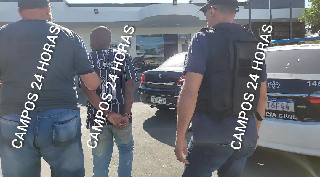 Homem que baleou mãe de vereador de Campos e cometeu crimes cruéis é preso