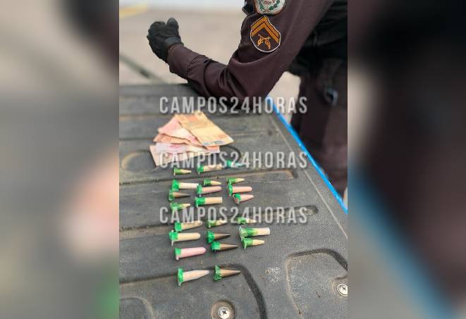 Acusado de tráfico é preso com pinos de cocaína e dinheiro no Sapo III