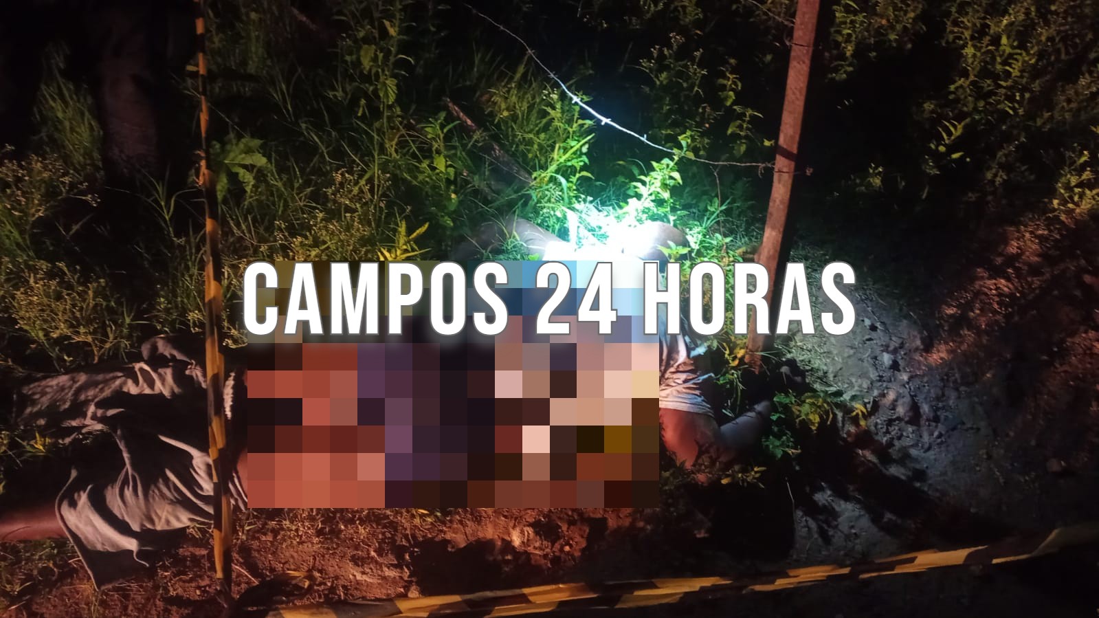 Homem é assassinado nesta quinta-feira em Guarus; veja foto