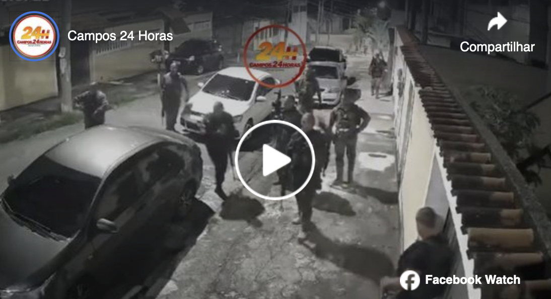 Tiroteio entre policiais quase termina mal em operação no Rio de Janeiro