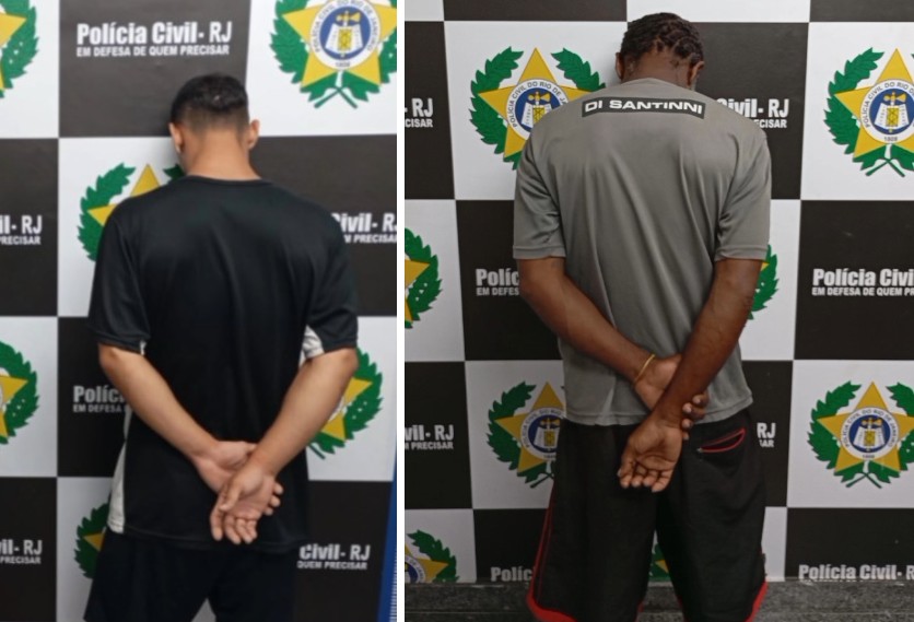 Homens acusados de receptação e roubo são presos