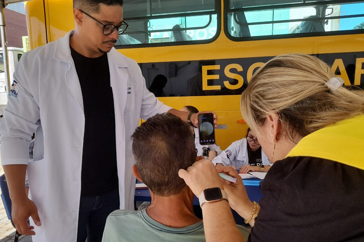 Educação e PSE com serviços de saúde e lazer no Prefeitura em Ação de Ururaí