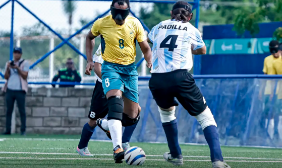Brasil encerra Jogos Parasul-Americanos com ouro no futebol de cegos