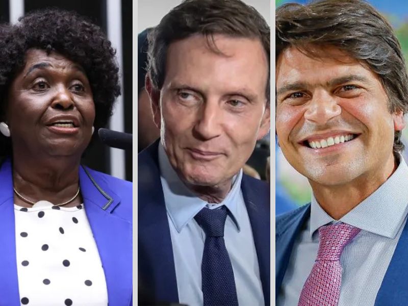 Senado pelo RJ: Benedita soma 29,8%, Crivella 25,4% e Pedro Paulo 17,2%