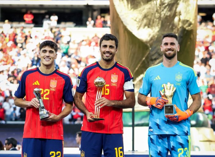 Fifa elege os melhores da Copa 2026: Rodri melhor jogador e Unai Simón melhor goleiro; Messi fica em 2º, seguido de Mbappé