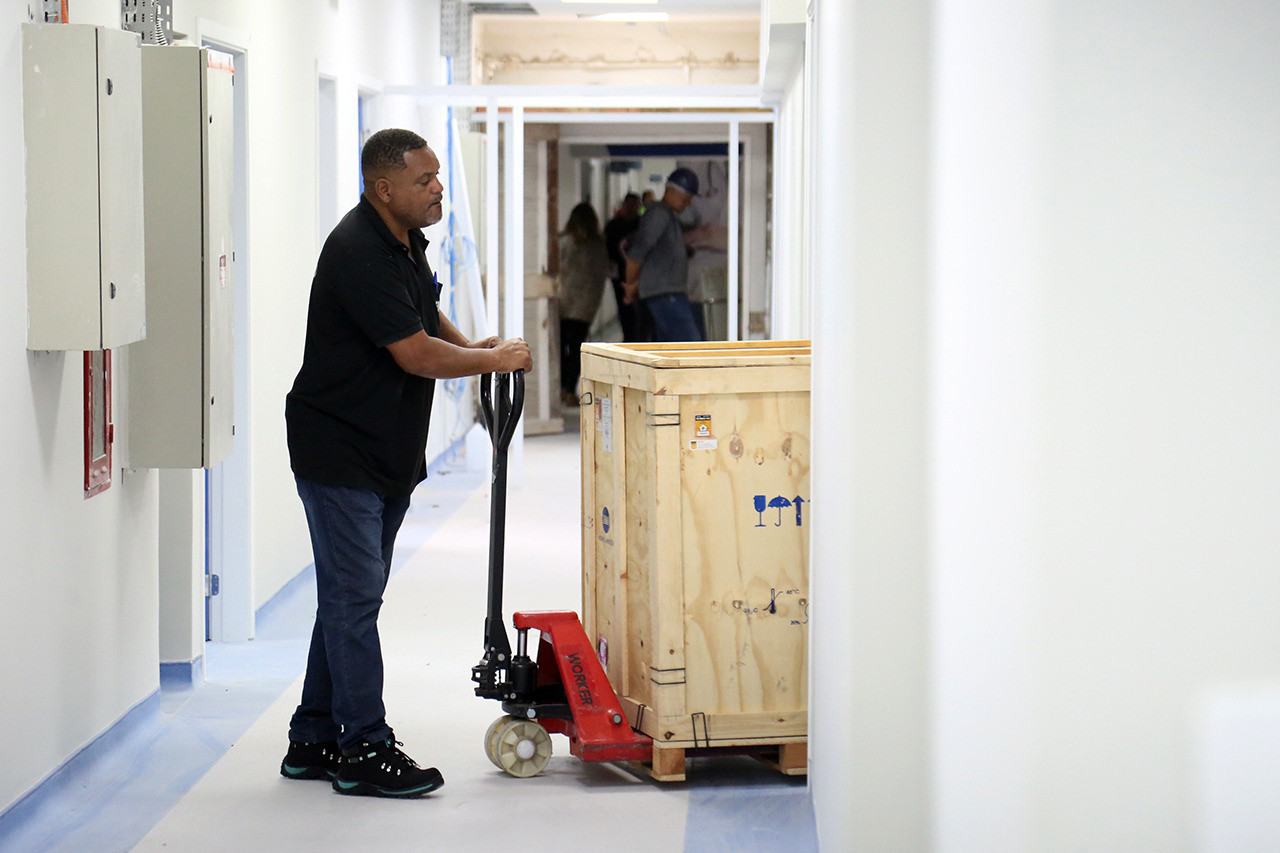Obras de ampliação e modernização avançam nos setores do Ferreira Machado